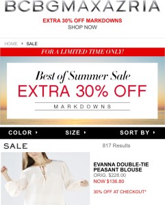 BCBGSale